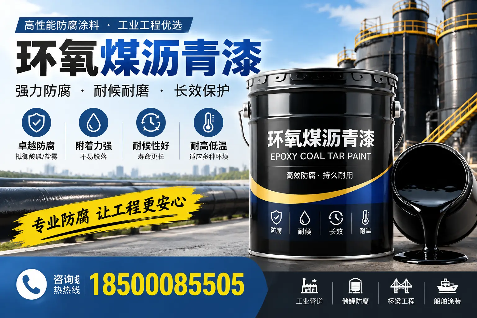 环氧煤沥青漆的施工方法与注意事项,确保在文山顺利完成